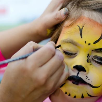 animation maquillage enfant la_halle_ternative